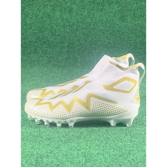 Adidas Freak Ultra 22‎ Football Cleats White Gold Metallic GX7979 Men\'s Size 9.5 main image 9